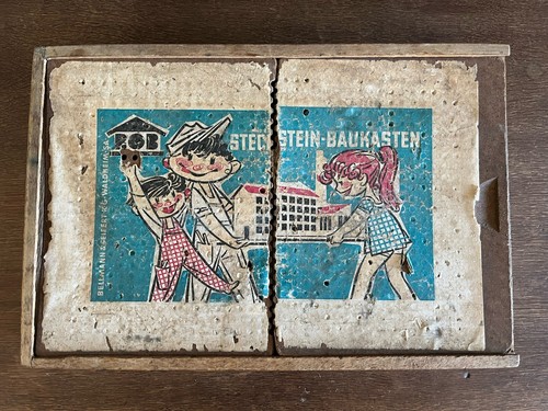 Steinbaukasten steckstein - steinbaukasten,
