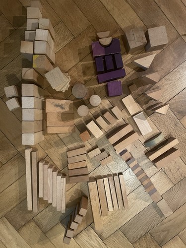 Antike holzbausteine sammlung - antike,