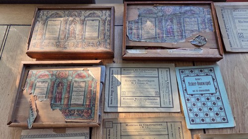 Antiker spielzeug bausatz - antiker,