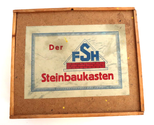 Vintage der stein baukasten - stein,