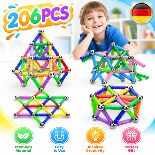 206 stück magnetische - 206,