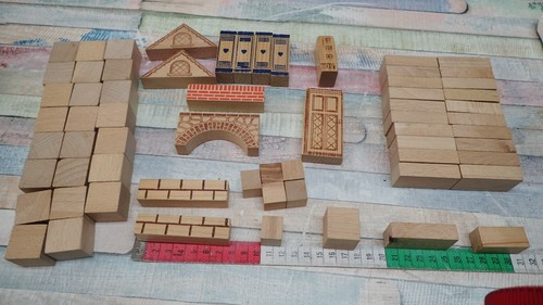 Holzbausteine bastelholz 64 - holzbausteine,