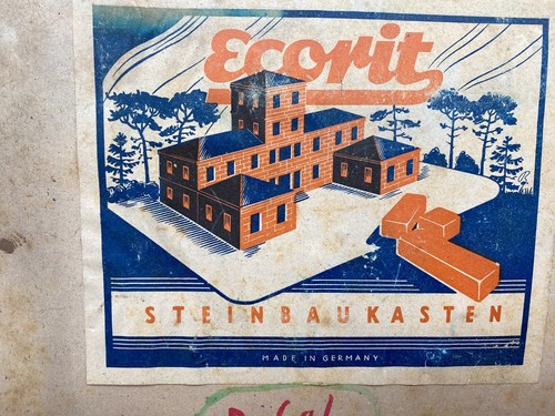 Vintage steinbaukasten veb ddr - steinbaukasten,