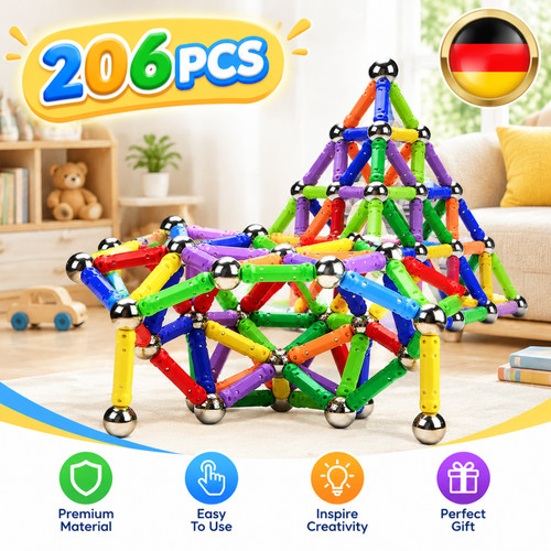 206 stück magnetische - 206,