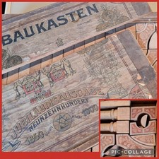 uralter Baukasten Holz Anker