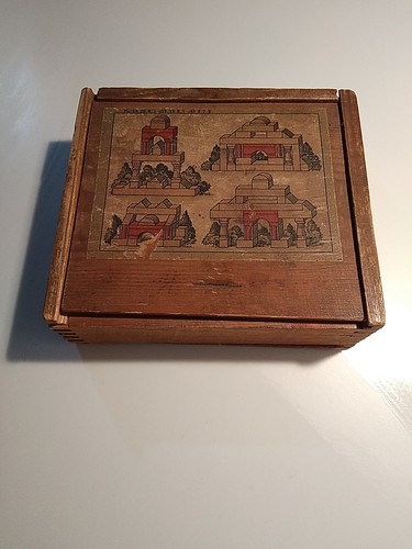 Alte holz baukasten antike - alte,