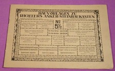 Richters Bauvorlagen No. 5 1/2