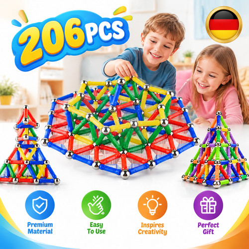 Magnetische bausteine 206 - magnetische,