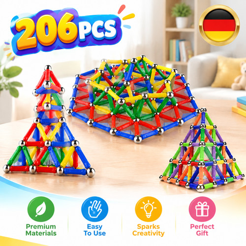 206 stück magnetische - stück,